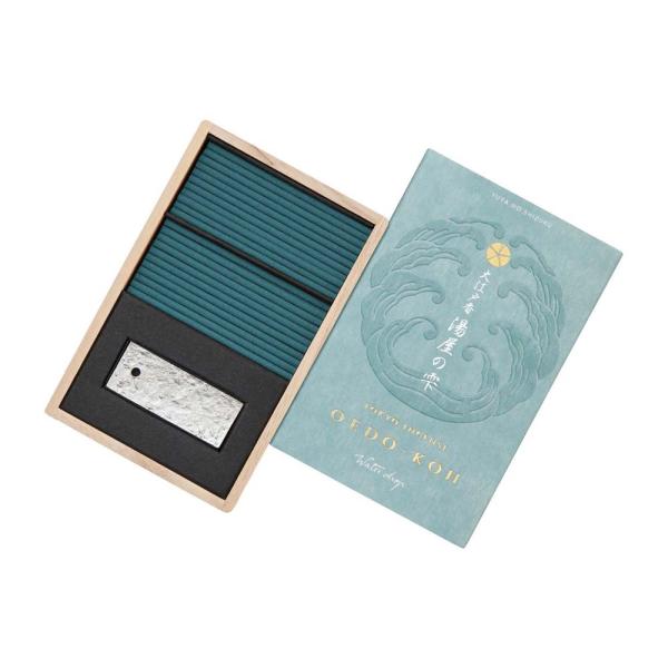 日本香堂 大江戸香 湯屋の雫 スティック60本入 香立付 38206 線香