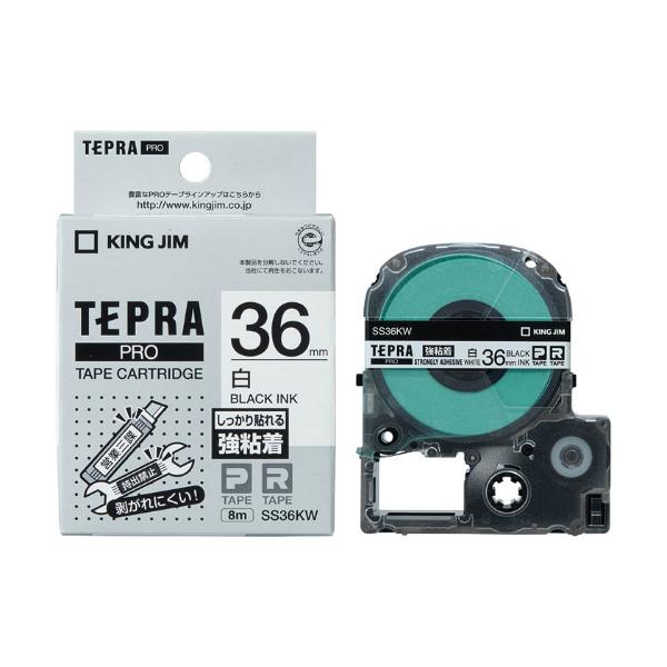 �L���O�W����KING JIM���e�v���uPRO�v�e�[�v�J�[�g���b�W�@���S�����x���@���^������ SS36KW�@36mm���@8m