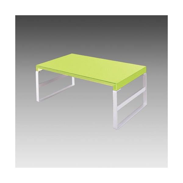 メーカー取寄せ商品　LIHIT LAB.＜リヒトラブ＞　DESKTOP　STAND(机上台)　幅390mm「ハイタイプ」　A-7331-6　黄緑　(A-7331-黄緑)