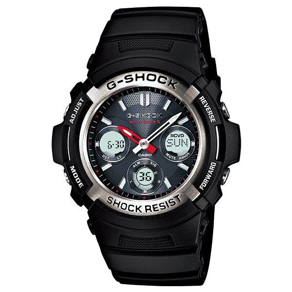 �y���i��:�[������ ���׎��攭���zCASIO G-SHOCK(�J�V�I G�V���b�N) The G �f�W�^���E�A�i���O�R���r�l�[�V�������f�� AWG-M100-1AJF �������K�i