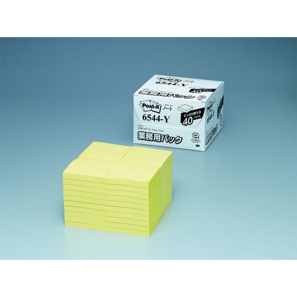 3M |XgECbg m[g ƖppbN 75mm×75mm 100×40pbh CG[ 6544-Y