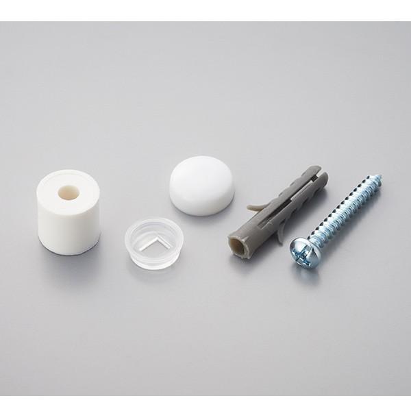メーカー取寄せ商品【メール便なら送料250円】光＜hikari＞ 壁面用Pボード止め具セット白1P4セット入 PBHT-112