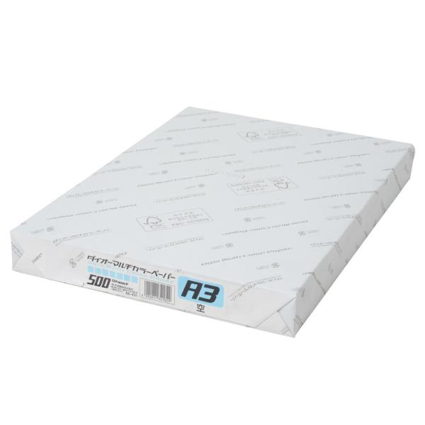 �v���X(PLUS) �J���[�y�[�p�[ �_�C�I�[�}���`�J���[ A3 500�� �� CW-640C 86-431