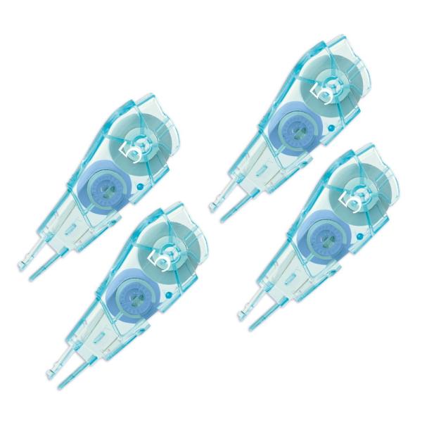 【正規品/100枚】100日分 OBTバランス調整テープ【6,000円お得】 PLUS（プラス） 修正テープ ホワイパーPT 交換テープ 5mm 4個入 徳用