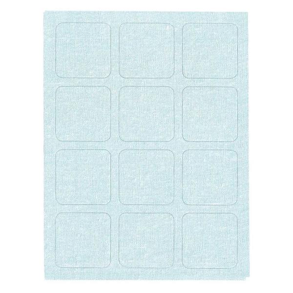 シャチハタ Shachihata 布に貼れるお名前シール 無地 持ち物スタンプ おなまえシール