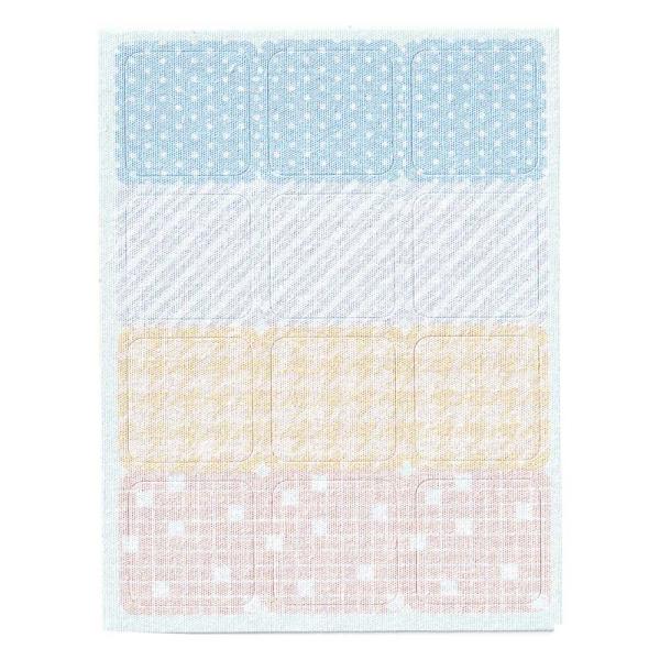 シャチハタ Shachihata 布に貼れるお名前シール アソートＢ 持ち物スタンプ おなまえシール