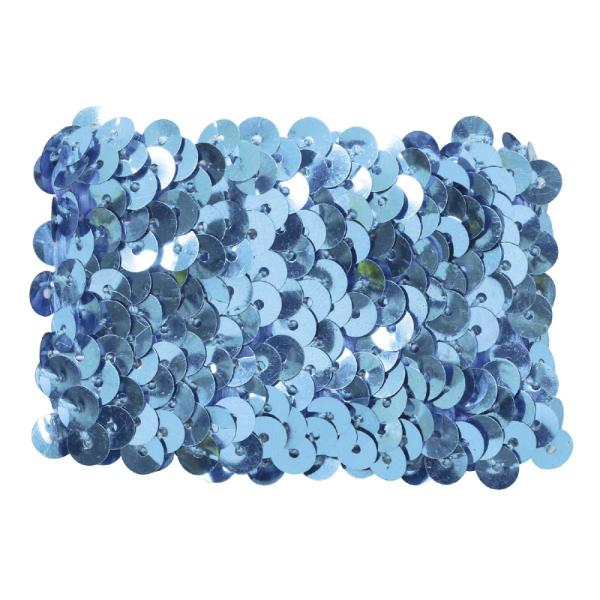 メーカー取寄せ商品【メール便なら送料250円】アーテック メタリックリストバンド ブルー 4208　運動会　発表会　イベント　衣装　ファッション