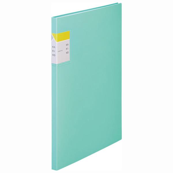 他サイト： キングジム＜KING JIM＞ クリア−ファイル カキコ A4 20ポケット ミントグリーン 8632ミンの商品画像