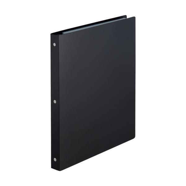 リヒトラブ SELFANA クリヤーブック＜ポケット交換式＞ A4 ピュアブラック N-7200-24