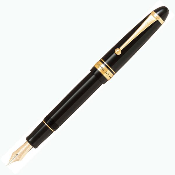 新品未使用 PILOT CUSTOM743 万年筆 F細字 officeland_8375045s