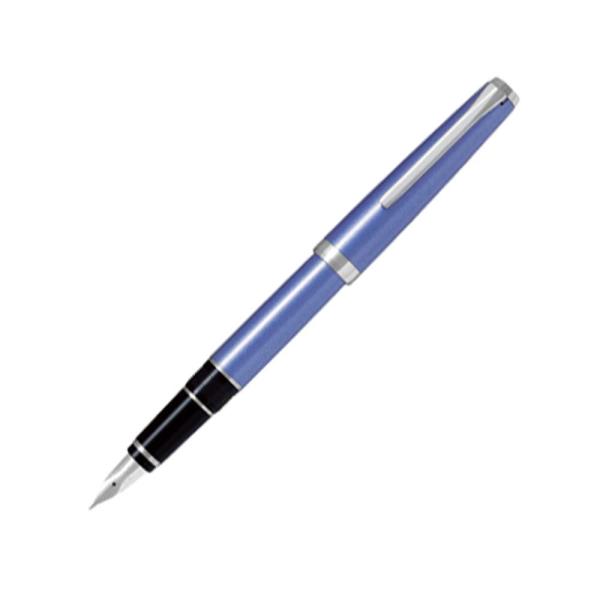 PILOT（パイロット） 万年筆 エラボー ライトブルー 太字・軟 ギフト