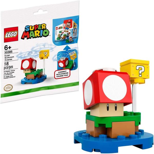 レゴ(LEGO) スーパーマリオ スーパーキノコ 　ポリバッグ　30385