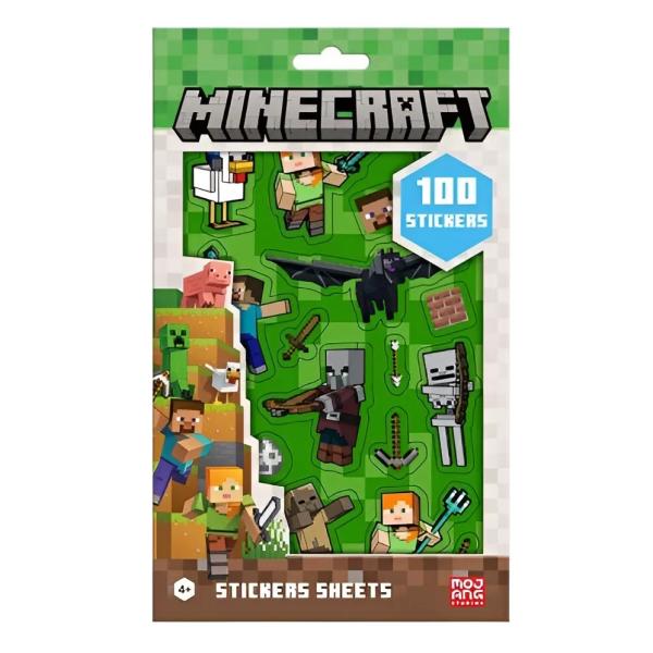 MINECRAFT　マインクラフト　マイクラ　 シールセット　ステッカーセット　100枚　5シート