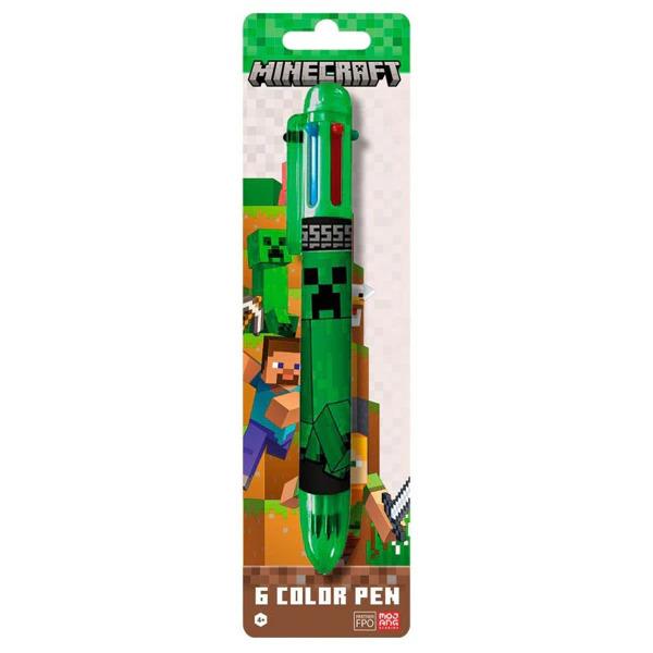 マインクラフト　MINECRAFT　マイクラ 　6色ボールペン