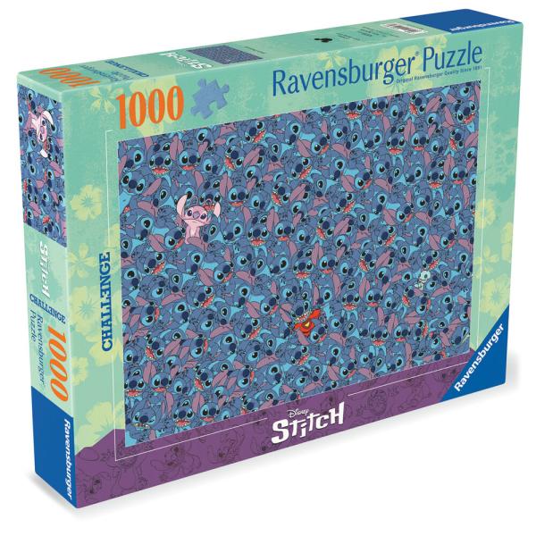 ディズニー　スティッチ　Disney Stitch ジグソーパズル パズル 1000ピース 50cm x 70cm　チャレンジ　高難度 ラベンスバーガー