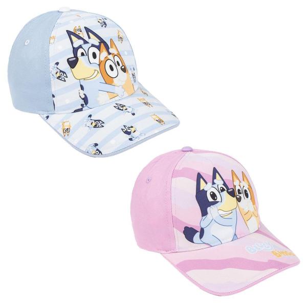 ブルーイ　BLUEY　帽子　キャップ　野球帽　ベースボールキャップ　51cm　2-6歳ぐらい向け