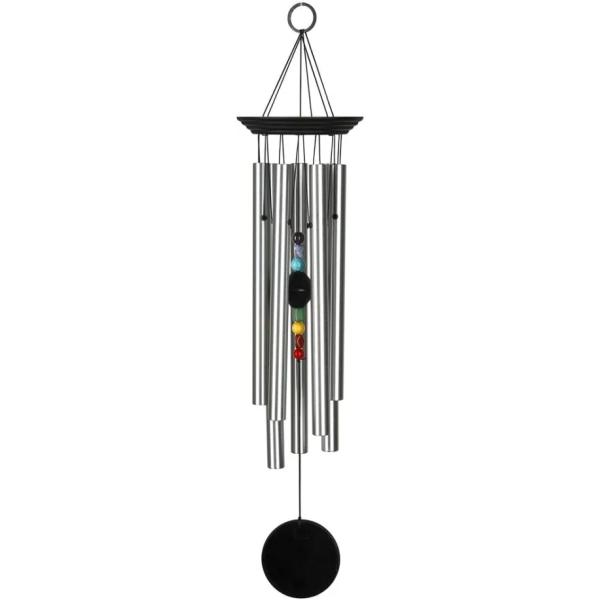 正規品 チャクラチャイム ラージ 7つの石 ウッドストック Chakra