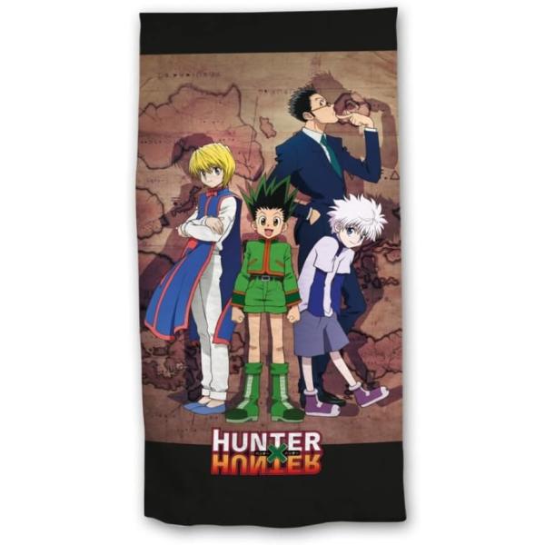 HUNTER×HUNTER Beach Towel ビーチタオル バスタオル 140cm x 70cm ハンターxハンター ハンターハンター