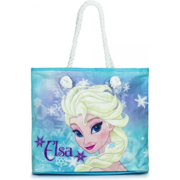 【希少レア】アナと雪の女王　プールバッグトートバッグ　エルサのサプライズ 希少レア】アナと雪の女王 プールバッグトートバッグ エルサの