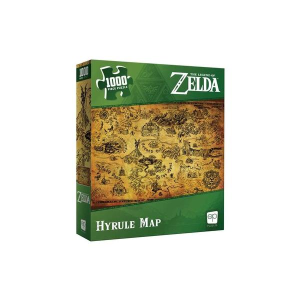 新品未開封 ゼルダの伝説 ハイラルマップ ジグソーパズル1000ピース ゼルダの伝説 ハイラル マップ THE LEGEND OF ZELDA Hyrule