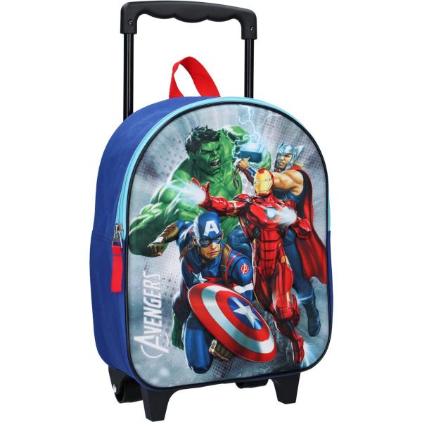 マーベル　アベンジャーズ　MARVEL AVENGERS　キャリーバッグ　コロコロ　リュック　かばん　31 x 25 x 12 cm　リュックサック　バックパック　リュックキャリー