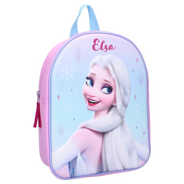 ディズニー アナと雪の女王 エルサ 3D バックパック リュックサック 29 x 22 x 9cm Disney Frozen Backpack