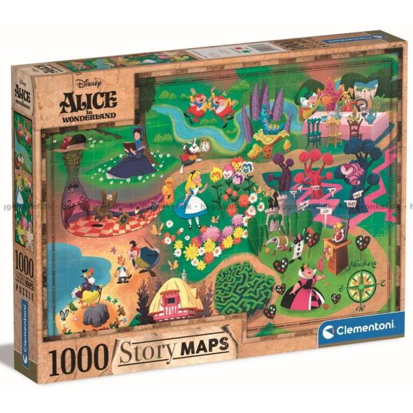 Disney（ディズニー） ふしぎの国のアリス ジグソーパズル パズル 1000