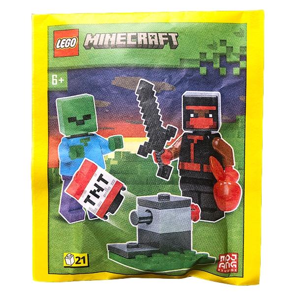 LEGO（レゴ） 662304 マインクラフト 忍者、ゾンビ、TNT発射台 Ninja 