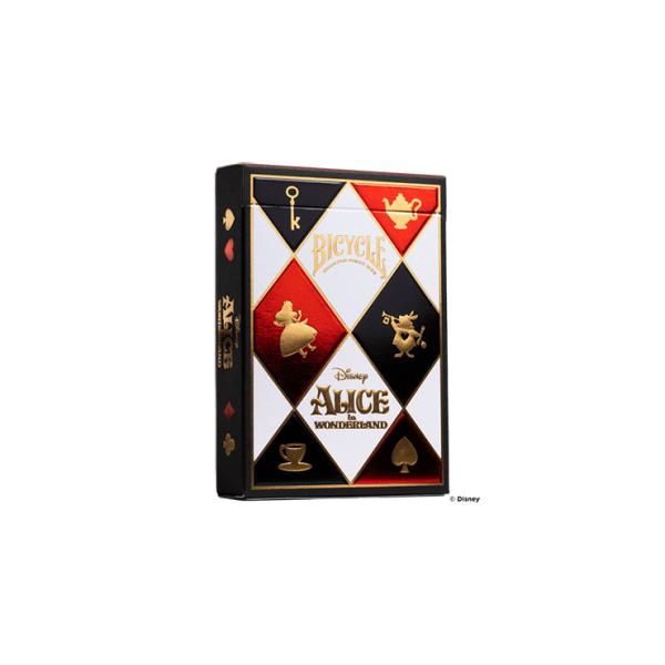 Disney - ディズニー【不思議の国のアリス】　ぬいぐるみ　♥️のカードと♠️のカード バイスクル トランプ プレイングカード ディズニー アリス イン