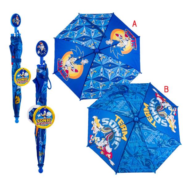 SONIC THE HEDGEHOG SEGA ソニック 子供用 幼児用 傘 雨傘 手開き