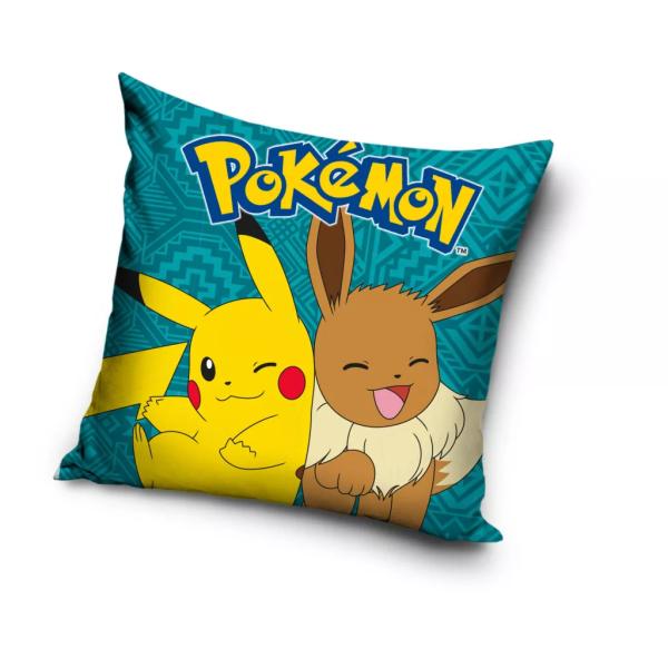 ポケモン　ピカチュウ　イーブイ　 クッション　背当て　枕　 40cm x 40cm