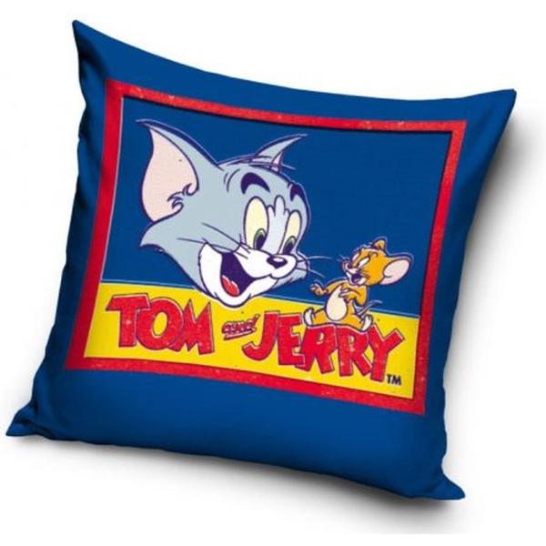 トムとジェリー　Tom and Jerry　 クッション　背当て　枕　 40cm x 40cm