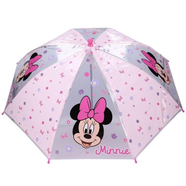 Disney（ディズニー） ミニーマウス 子供用 傘 雨傘 手開き マニュアル