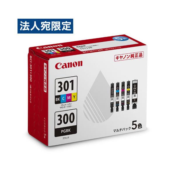 取寄品』CANON インクタンク マルチパック 5色 純正品 BCI-301＋300 
