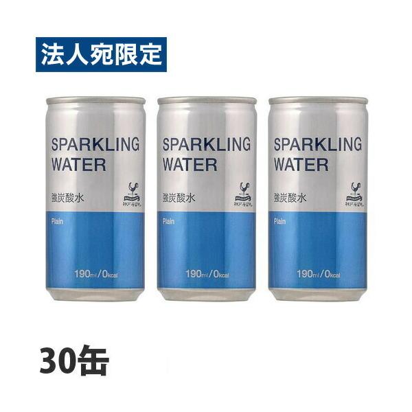 他サイト： 炭酸水 スパークリングウォーター 190ml 30缶 神戸居留地の商品画像