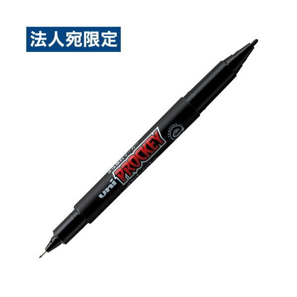 三菱鉛筆 プロッキー 細字 PM-120T.24 黒