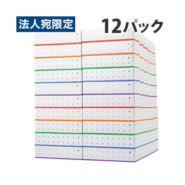 ティッシュペーパー 200組 5箱 12パック ボックスティッシュ 業務用『送料無料（一部地域除く）』