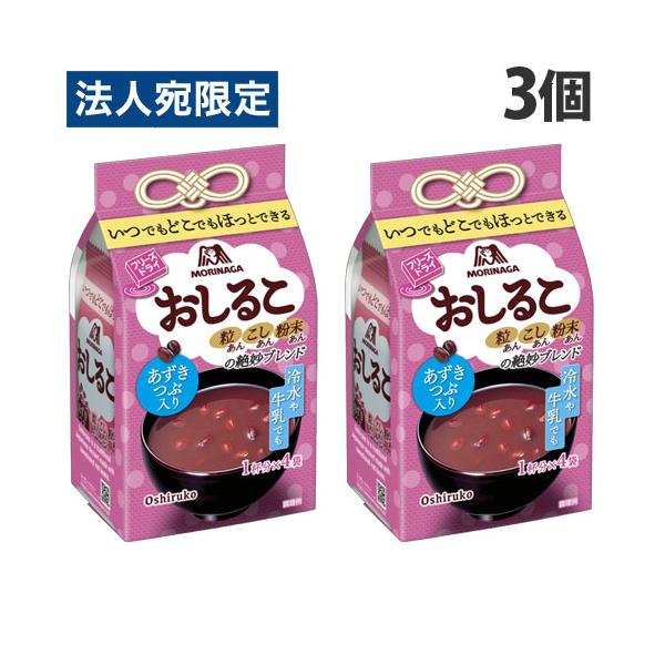 他サイト： おしるこ フリーズドライ 72g 3個 森永製菓の商品画像