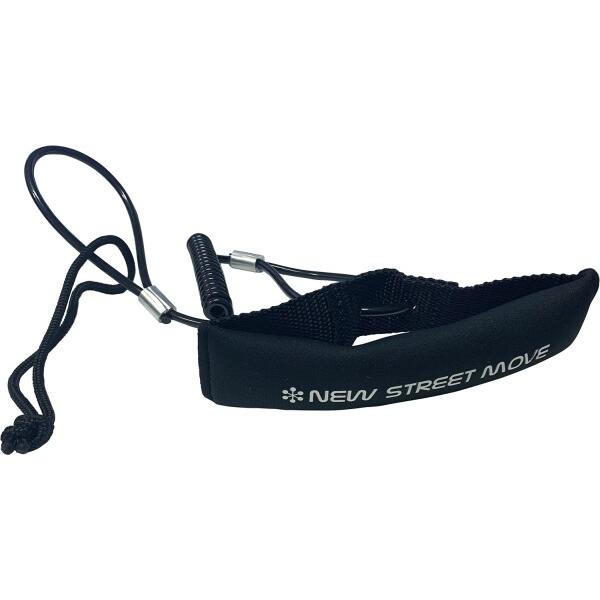 NEW STREET MOVE ASSIST EXTENSION スケートボード用リーシュ (ブラック, ６０)商品コード：67079354433カラー：ブラックNEW STREET MOVEスケートボード専用アシストエクステンションサイズ...