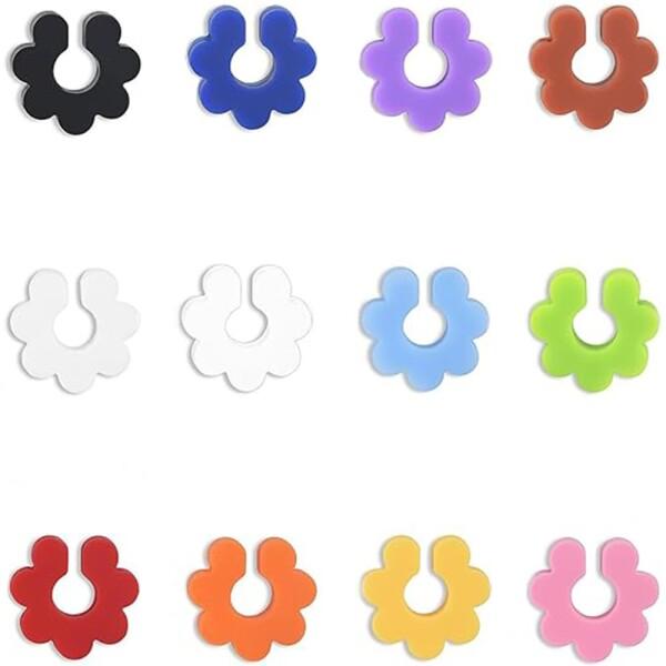 (TBDBNR) ガラス マーカー ドリンク マーカー ワイングラス マーカー シリコーン チャーム ラベル パーティー イベント 12 色商品コード：67079803785型番：0150サイズ：21 mmカラー：【Not Applicab...