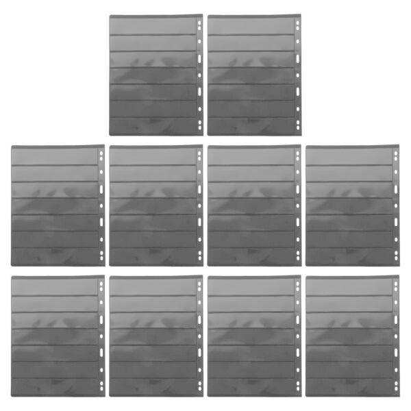 FOMIYES 10 枚 切手ページ 切手アルバム バインダー ポケット 切手コレクター 切手収集用品 切手コレクター ディスプレイ用の本商品コード：67079825761型番：ZWN0389Z758SRTサイズ：28x21.5cmカラー：...