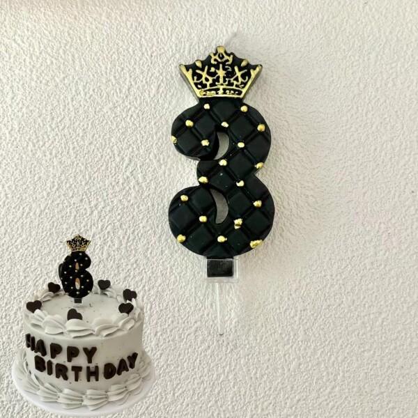 DEVENTORZ バースデーキャンドル happy birthday 数字キャンドル