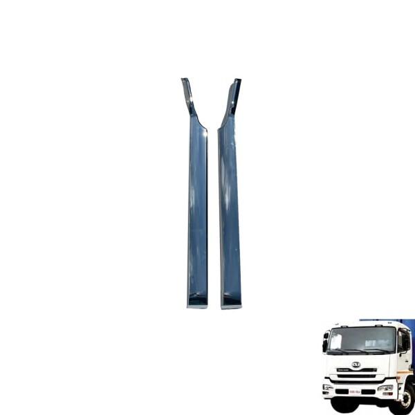 UD クオン メッキ バンパー エンドカバー サイド 左右セット平成17年1