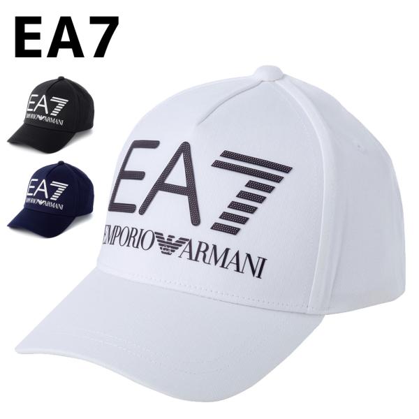 EA7 イーエーセブン　キャップ　ホワイト EA7 イーエーセブン キャップ 275916 1P104 メンズ WHITE ポイント利用