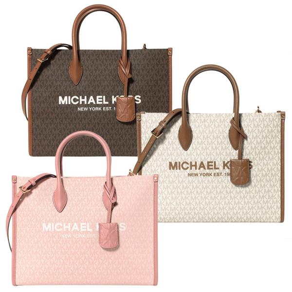 マイケルコース 2wayレザーバッグ 茶 MICHAEL KORS マイケル・コース サフィアーノレザー2WAYミニ