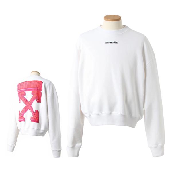 off white オフホワイト トレーナー OMBA035E20FLE0020125 クルー 