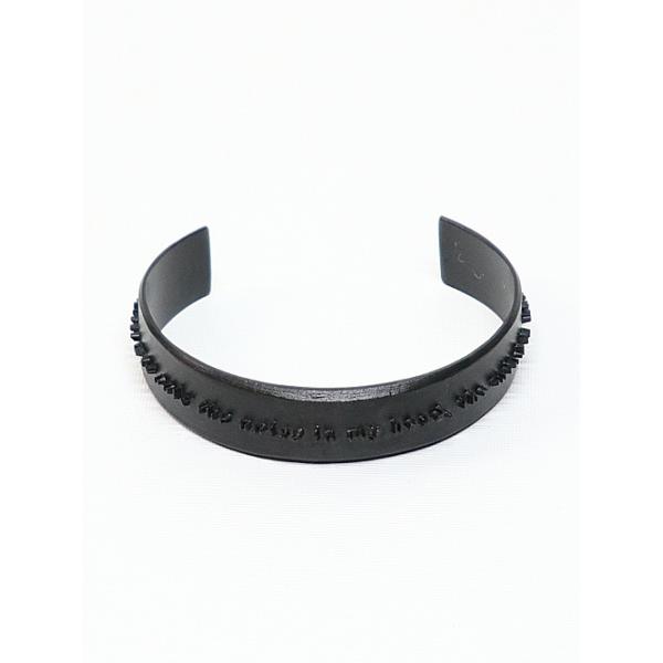 julius バングル JULIUS SALE40%OFF/JULIUS・ユリウス/BRASS BANGLE/BLACK
