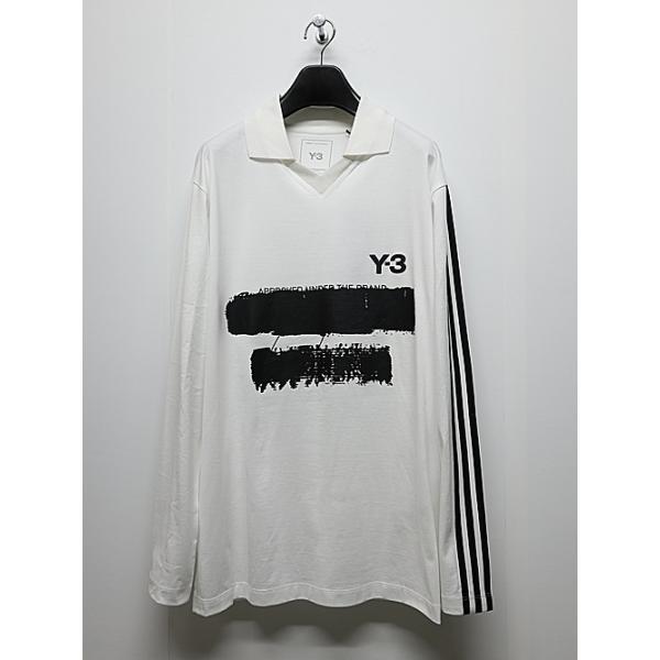 Y-3 SALE40%OFF/Y-3・ワイスリー/U GFX LOGO LS T/CWHITE : OFFSIDE