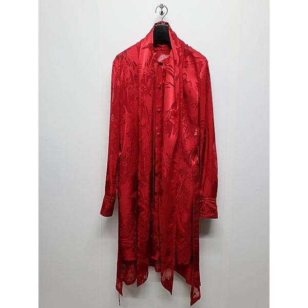 Kiryuyrik キリュウキリュウ フレア シフォン長袖シャツ Kiryuyrik フレア シフォン長袖シャツ Kiryuyrik キリュウキリュウ