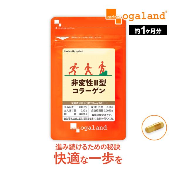 ogaland 非変性II型コラーゲン(約1ヶ月分)新商品 コラーゲン ogaland 非変性II型コラーゲン(約1ヶ月分)新商品 コラーゲン